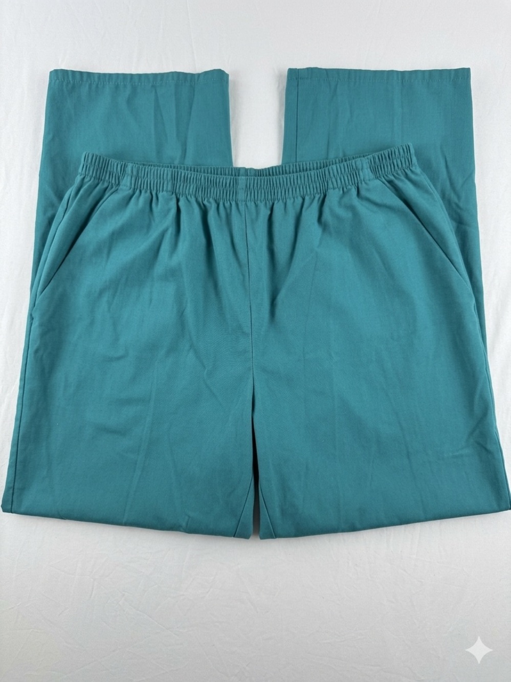 Fashion Scrubs Straight Leg Women's Scrub Pants in Teal
